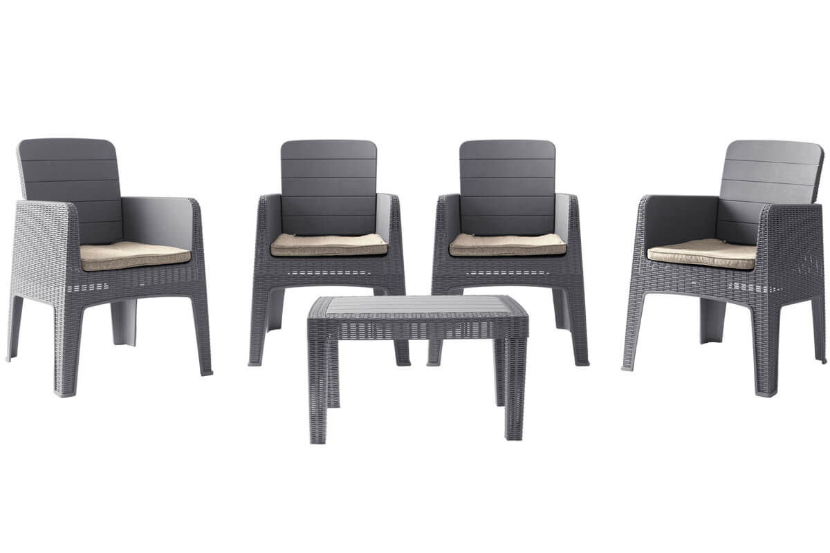 commandez Marechal, salon de jardin 4 places en tunisie