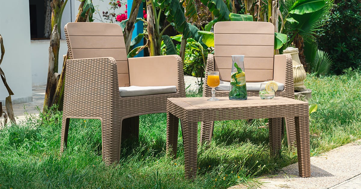 Salon de jardin résistant au soleil en tunisie